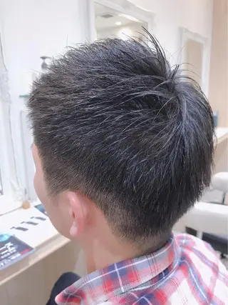ショート メンズ 髪質改善/茅ヶ崎 マツモト リョウのヘアスタイル