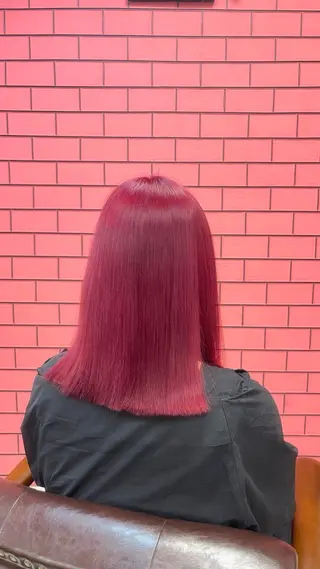 ミディアム カラー candy egg所属・𝑠𝑎𝑘𝑖 《久留米美容室》のヘアスタイル