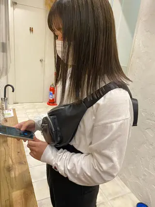 ミディアム カラー 🌟アレンジが似合う カラー🌟Rumiのヘアスタイル