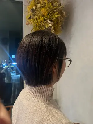ショート tsuzuru hair所属・木村 朱里菜のヘアスタイル