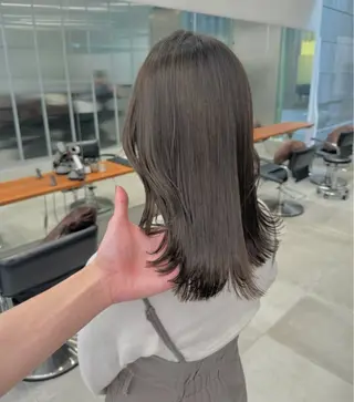 カラー 艶髪/透明感カラー /ゼンのヘアスタイル