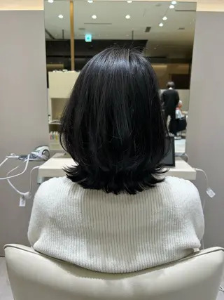 ミディアム レイヤーカット/ ダブルカラー/たくみのヘアスタイル