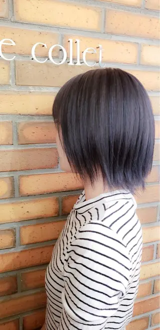 ショート カラー 新宿/韓国レイヤー 髪質改善カラー/角所のヘアスタイル