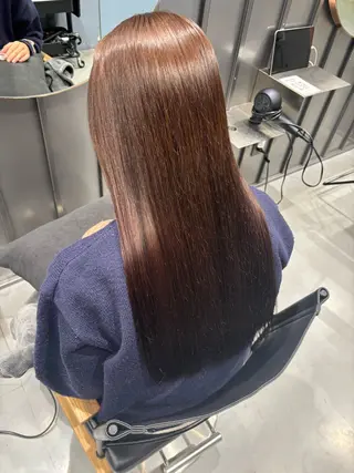 カラー 🐈‍⬛JUMI /透明感カラー/🩶のヘアスタイル