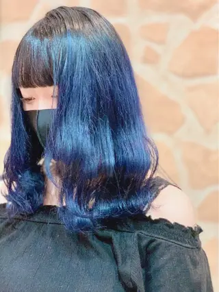 ミディアム GATE.所属・GATE. staffのヘアスタイル