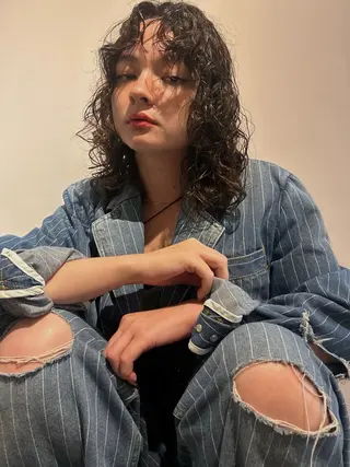 ミディアム 似合わせcut ◎ 倉橋実咲のヘアスタイル