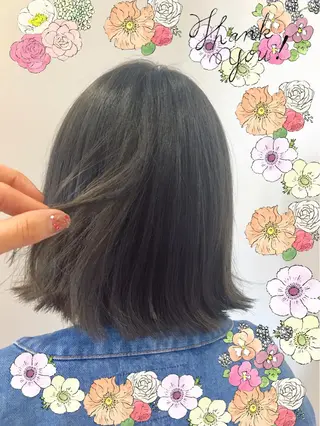 カラー EMANON新宿東口所属・新宿駅近♡個室 ♡関口三都季🌜のヘアスタイル