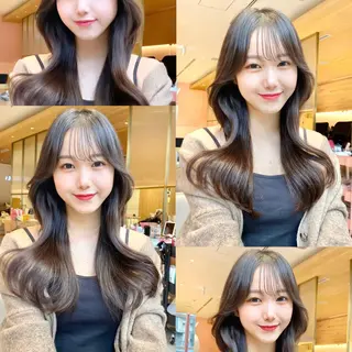 セミロング 韓国くびれレイヤー 🇰🇷はづきのヘアスタイル