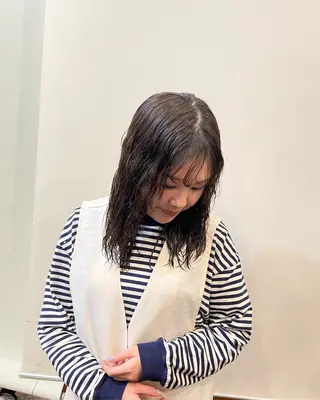 カラー 白髪ケア  BAUM まやのヘアスタイル