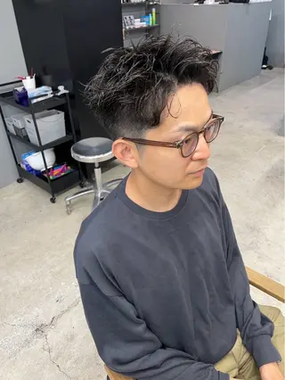 ショート メンズ メンズ専門サロン wokeのヘアスタイル
