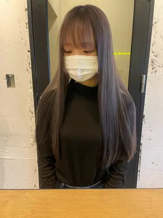 ロング カラー hisano / ハイトーン･透明感のヘアスタイル