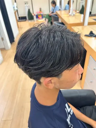 パーマ メンズ mod's hair 福岡姪浜店所属・‪✂︎‬mod's / 白水 雅人‪✂︎のヘアスタイル
