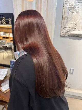 カラー 🫧もも /艶カラー/髪質改善のヘアスタイル
