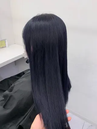 ロング カラー ヘアアレンジ neon hair所属・🩵 JURI🩵のヘアスタイル