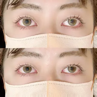 マツエク・マツパ olinaBeautySalon所属・Yuki .のマツエク・マツパデザイン