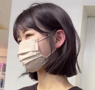 カラー 鈴木 智里のヘアスタイル