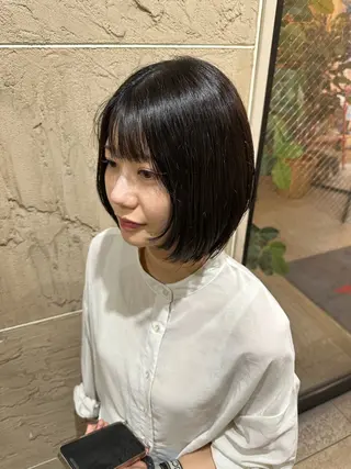 ショート カラー 溜 一太のヘアスタイル