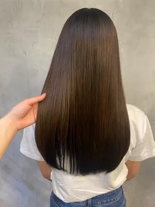 暖色、透明感カラー/ 杉本花🌼のヘアスタイル