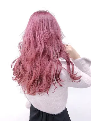 ミディアム カラー 柔らかbeige モトキのヘアスタイル