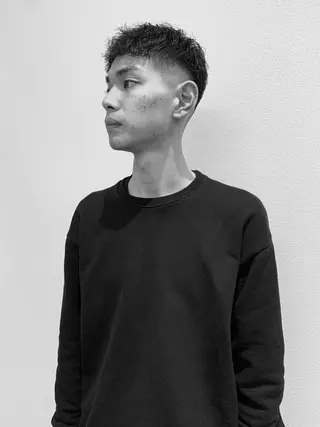 ショート メンズ メンズスタイリスト リュウジのヘアスタイル