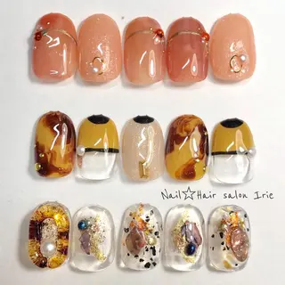ネイル Hair salon Irie所属・與儀 知佳のネイルデザイン