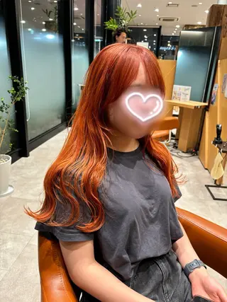ロング カラー ヘアアレンジ 加藤 愛実のヘアスタイル