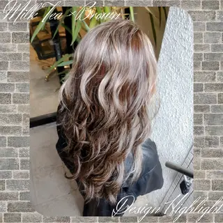 ロング カラー GR 髪質改善トリートメント×ヘッドスパ【ジーアール】所属・🌺中村🌺毎日楽し くなる髪をご提案✨のヘアスタイル