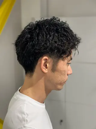 ショート メンズ ヘアーアート リオンのヘアスタイル