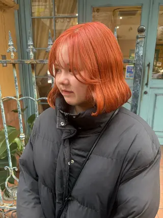 ショート なぎさ / 透明感カラー/心斎橋のヘアスタイル