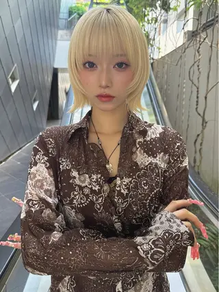 ショート カラー 💎透明感カラー特化 💎TAISEIのヘアスタイル