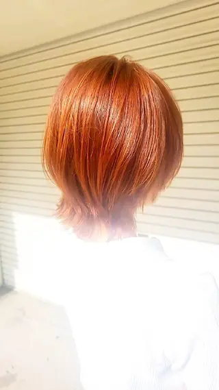ショート mulum hairdressing所属・代表/淀屋/髪質改善 ダメージレスカラー✨のヘアスタイル