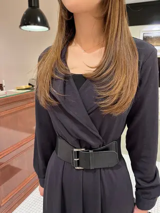 ロング BEHIVE PARCO2所属・門田 楓香のヘアスタイル