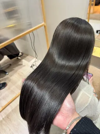 セミロング 髪質改善/縮毛矯正/ 🌟櫻井🌟のヘアスタイル