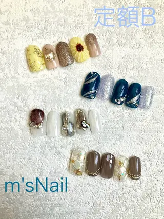 ネイル m'sNail 福岡西区 ネイルのネイルデザイン