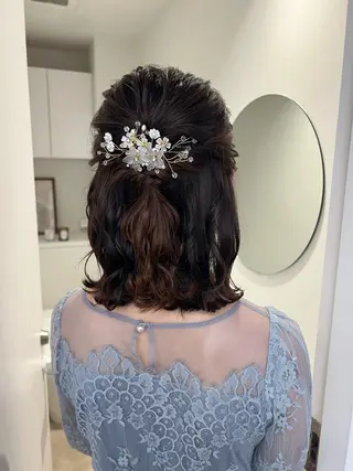 ヘアアレンジ アレンジ/ブラウン カラー HARU🕯のヘアスタイル