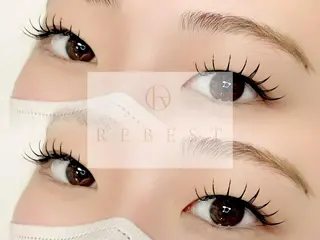 マツエク・マツパ ＲＥＢＥＳＴ ｅｙｅｌａｓｈのマツエク・マツパデザイン