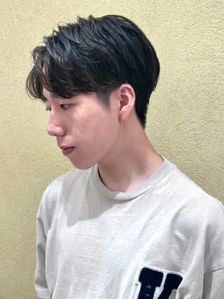 ショート メンズ 塩谷 雪花のヘアスタイル