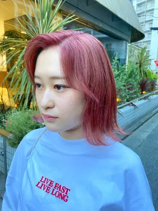 カラー ブリーチ指名No.1 Daikiのヘアスタイル