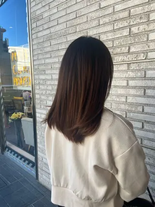 セミロング パーマ 石毛 大翔のヘアスタイル