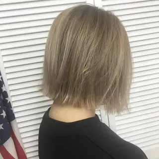 ショート カラー ❤️ダブルカラー 髪質改善❤️SAYAのヘアスタイル