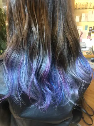 ロング カラー 原宿サロン代表 デザインカラー伊藤卓のヘアスタイル