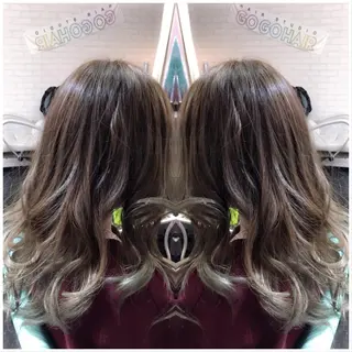 ロング カラー ヘアアレンジ Kimura Shinyaのヘアスタイル