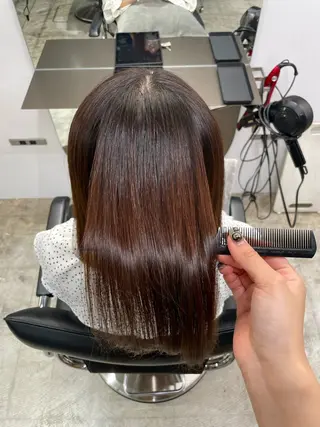 ミディアム an🦋ショートボブ 【蔵前】のヘアスタイル