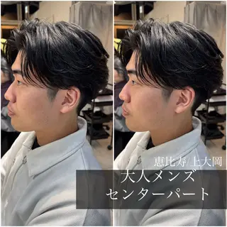 ミディアム パーマ メンズ Dxxxx III所属・女性目線の大人 メンズ*Ayakaのヘアスタイル