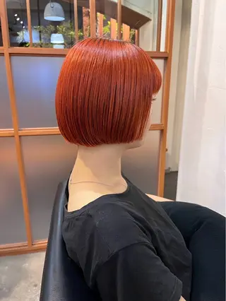 ショート カラー 洋平／ボブ🆗 似合わせカット🫧のヘアスタイル