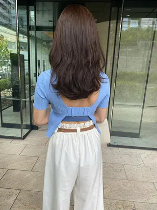 セミロング また会いたくなる 美容師【KENTA】のヘアスタイル