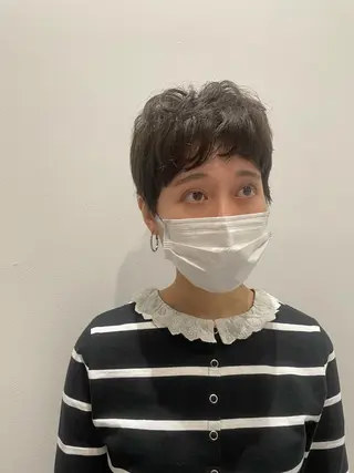 ショート 佐々木 芽衣のヘアスタイル