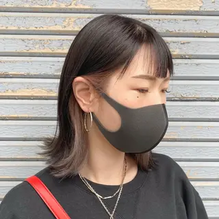 セミロング カラー いとう りょうたのヘアスタイル