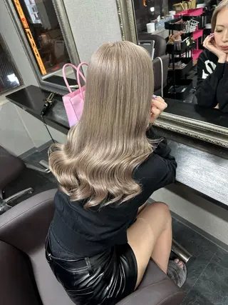 ロング カラー Selenehair 三条本店のヘアスタイル