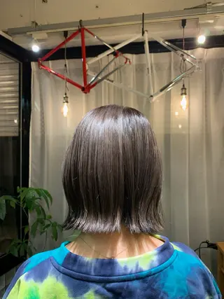 ショート 水原波津輝/ボブ /ニュアンスパーマのヘアスタイル